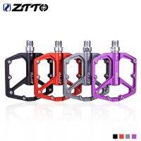 ZTTO MTB CNC อลูมิเนียมอัลลอยเบาพิเศษคันเหยียบแบน AM มอเตอร์ไซค์แนว Enduro ตลับลูกปืนเรียบ9/16ด้ายพื้นที่ขนาดใหญ่สำหรับกรวด JT07