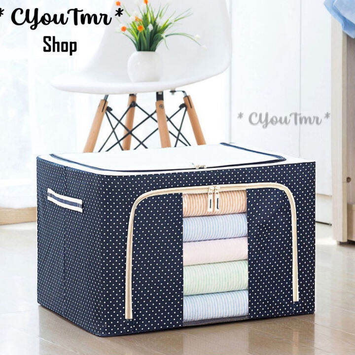 Foldable Storage Box 72L 100L Organizer Large capacity Folding
