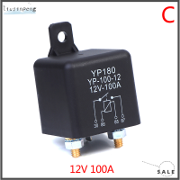 Liujinpeng รีเลย์สตาร์ทรีเลย์100A 200A 12V 24V รีเลย์สตาร์ทกระแสไฟแรงสูงยานยนต์กำลังไฟ12V