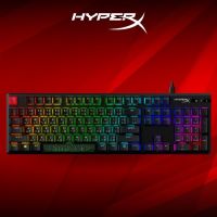 HyperX KEYBOARD ALLOY ORIGINS PBT RED/LINEAR SW (TH) คีย์บอร์ด ประกัน2Y