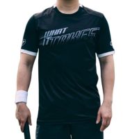 SPORTSMAAX T- SHIRT BLACK เสื้อกีฬาคอกลมผู้ชายสีดำ บริการเก็บเงินปลายทาง