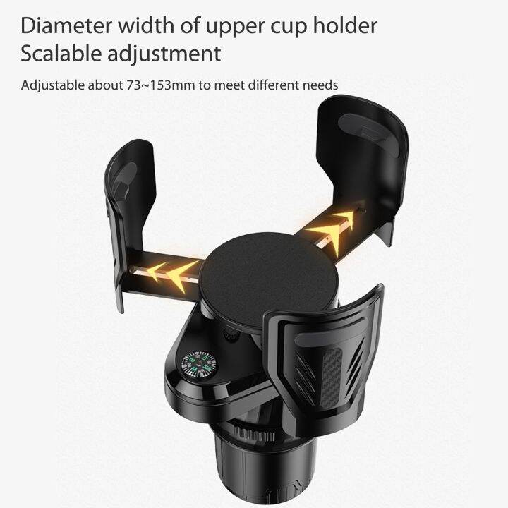 2-in-1-car-cup-holder-with-compass-360-rotating-multifunctional-car-cup-holder-expander-adapter-base-tray-for-snack-bottles-cup