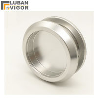 【CW】Aluminum alloy glass door round handle,cut out 45mm,Bathroom door ,easy to install,Invisible sliding door handle,Hardware