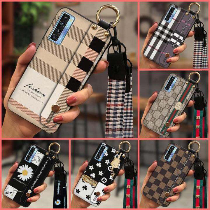 waterproof-dirt-resistant-phone-case-for-tcl-20s-20-5g-20l-20l-protective-soft-plaid-texture-fashion-design-armor-case