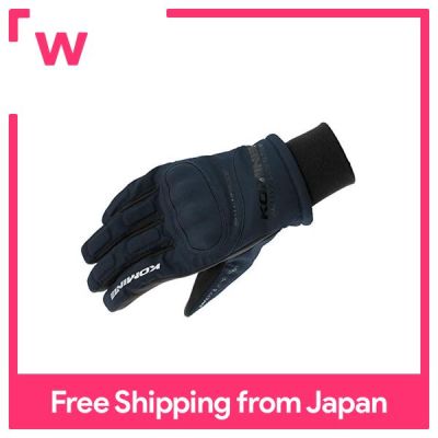 Komine Motorcycle GK-816 WP Protect Winter Gloves - Kitora Midnight Blue L