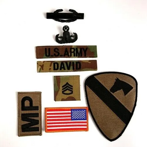 tomwang2012.US ARMY 1ST CAVALRY DIVISION STAFF SERGEANT RANK INSIGNIA ...