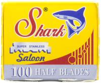 SHARK : SRKSH-100* ใบมีดโกนหนวด Super Stainless Barber Razor Blades