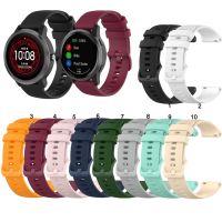 สายนาฬิกาข้อมือแบบซิลิโคน สำหรับ Garmin vivomove 3s vivoactive 4s ขนาด 18 มม. QC7311414