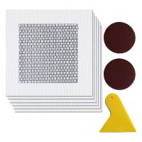 Drywall Repair Kit 6-Pack Drywall Wall Hole Repair Kit with Scraper Sandpaper