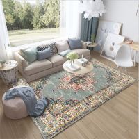 LOYAlgogo Royal Style Carpets For Living Room Home Decor Rugs Delicate Edged Anti Slip Floor Mat Bedroom Rugs For Hotel