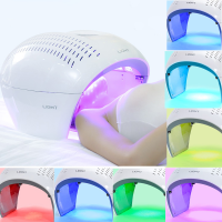 7 สี LED PDT LED Photon Light Therapy Facial Body Beauty SPA PDT หน้ากากกระชับผิว