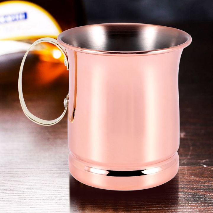 stainless-steel-beer-milk-mug-handcrafted-moscow-mule-cup-moscow-mule-drinkware-tableware