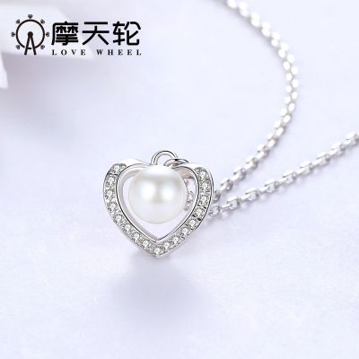 [COD] Jewelry Freshwater Necklace Ins Pendant Clavicle Chain Female