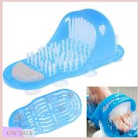 ON SALE Shower Feet Foot Scrubber Massager Cleaner Exfoliating Washer Wash Slipper Brush