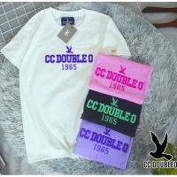 CODsereinn ?เสื้อยืด CC DOUBLE O?(1965)ผ้าคอตตอน ทรงตรง ใส่สบาย ใส่ได้ชายหญิง S M L