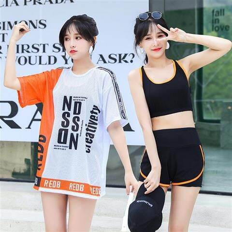 ready-stock-swimming-suit-women-bikini-set-swimsuit-lady-3-pcs-split-y-murah-sport-swimwear-letter-printing-beach-wear-women-black-ins