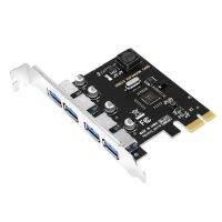 4 Port USB 3.0 PCI-E Expansion Card PCI Express PCIe USB 3.0 HUB Adapter 4-Port USB3.0 Controller USB3.0 PCIe