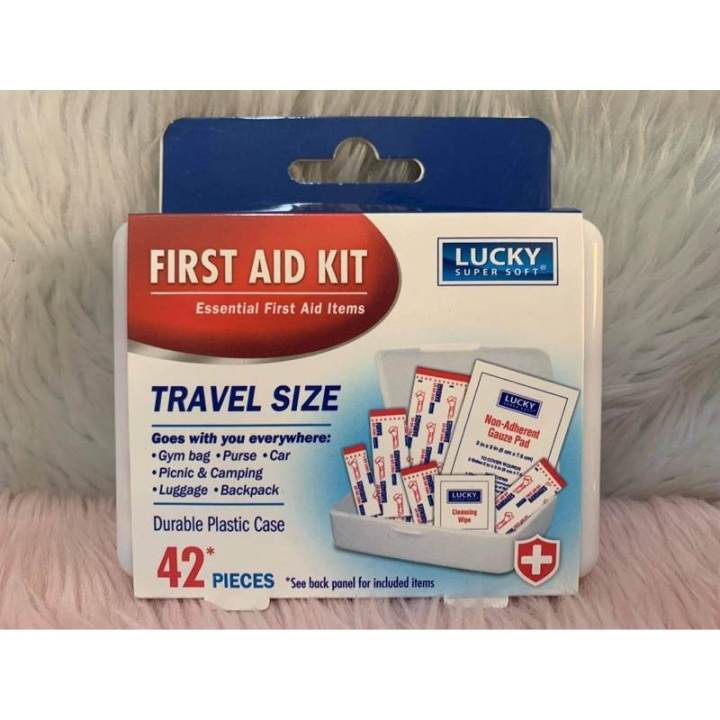 Lucky Super Soft First Aid Kit 42 Count Lazada Ph 