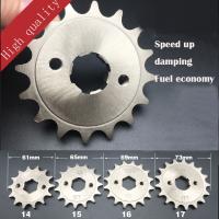 卐✌¤ For Honda CG125 DAELIM VC125 VL125 VS125 Motorcycle CG 125 Front sprocket 14/15/16/17 teeth speed modification fuel economizer