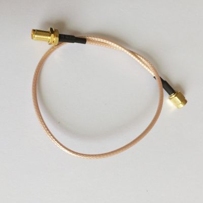 ALLISHOP 15 cm RG316 50-1.5 RP-SMA-J to SMA-K male to female plug to jack RF connector cable wifi Antenna routor cable Electrical Connectors
