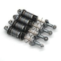 4Pcs Metal Shock Absorber Damper for MJX H16 16207 16208 16209 16210 1/16 RC Car Upgrades Parts Accessories