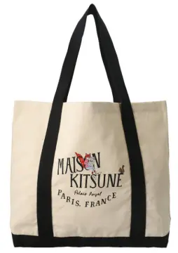 Maison kitsune tote discount backpack