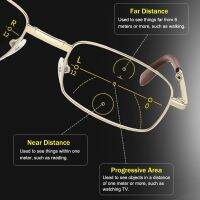 Uni +1.00~+4.00 Degree Folding Metal Reading Glasses