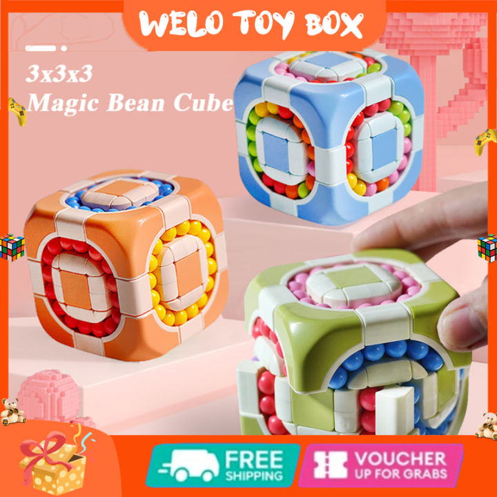 magic-bean-cube-สปินเนอร์3x3x3-สปินเนอร์ปลายนิ้วลูกบาศก์ความเร็วของเล่นเพื่อการศึกษา-relief-ความเครียดสำหรับของขวัญเด็ก