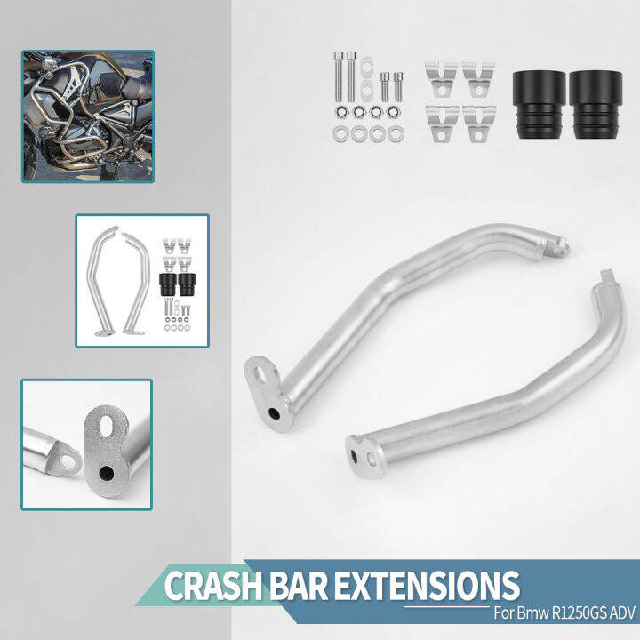 Amark Engine Highway Guard Crash Bar Frame Slider Fall Protection for