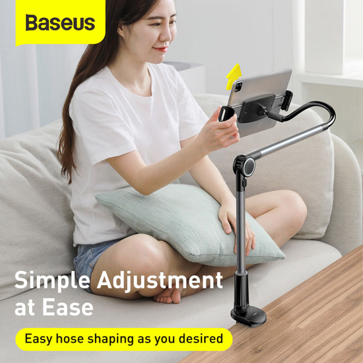 baseus-phone-holder-adjustable-long-arm-lazy-phone-holder-clip-foldable-desk-tablet-mount-holder-stand-for-iphone-samsung