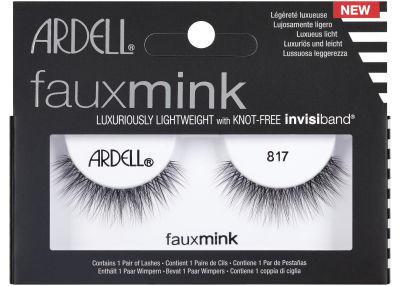 ของแท้! Ardell ขนตาสายฝอ FauxMink 817