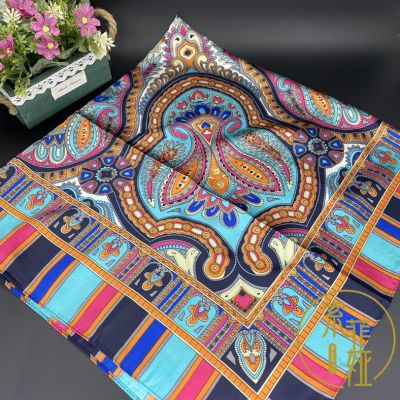 Hot sell Ed rice scarves in xinjiang ethnic wind scarf shawls scarves and small square scarf is prevented bask in cape