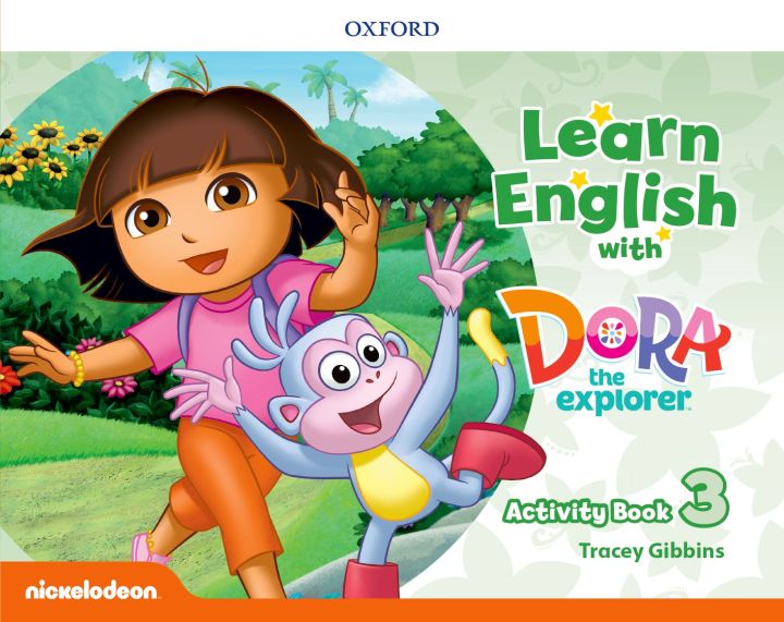 หนังสือ-learn-english-with-dora-the-explorer-3-activity-book-p