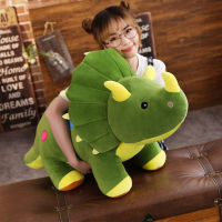 40 ซม.Creative Big Plush Soft Triceratops Stegosaurus ตุ๊กตาของเล่นตุ๊กตาไดโนเสาร์ตุ๊กตาของเล่นเด็กไดโนเสาร์ของเล่นของขวัญวันเกิด-Wefdger