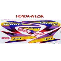 สติ๊กเกอร์ติดรถมอเตอร์ไซด์ สำหรับ HONDA-W125R ปี2002 สีแดง