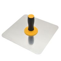 Aluminium Plaster Mortar Board Holder with Handle, 300X300 mm Plastering Hawk Plastering Tool