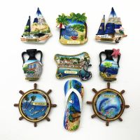 【YF】❡☬  South America Bahamas Sea View Fridge Tourist Souvenirs Bottle Opener Refrigerator Magnetic Stickers Gifts