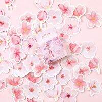 Japanese Cherry Blossoms Planner Flower Diary Deco Paper Small Kawaii Stickers