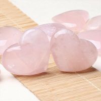 hotx【DT】 Shaped Pink Stone Carved Healing stone for Diy Jewelry Making