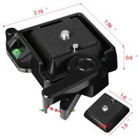 QR-40 Metal Quick Release Plate Clamp Mount Base Holder Camcorder Tripod Monopod Platform Stand for DSLR Camera Retailsale