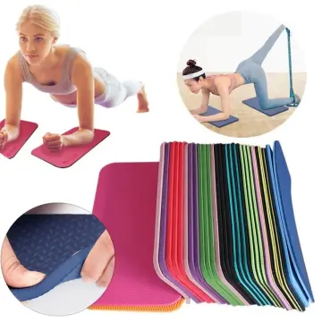 2PCS/Set Portable Small Round Knee Pad Yoga Mats Flat Support Pad