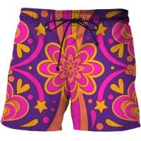 Beach Pants Mens Fashion vertigo Loose Shorts Seaside Can Launched Hot Trunks Large Size