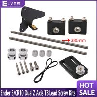 ELVES 3D Printer Parts Ender 3/CR10 Dual Z Axis T8 Lead Screw Kits  Bracket Aluminum Profile WIth Belt Pulley Upgrade Kits Hand Tool Parts Accessories