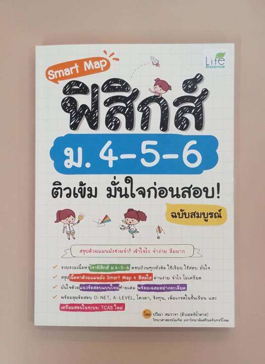 inspal-หนังสือ-smart-map-ฟิสิกส์-ม-4-5-6-ติวเข้ม-มั่นใจ-ก่อนสอบ-ฉบับสมบูรณ์