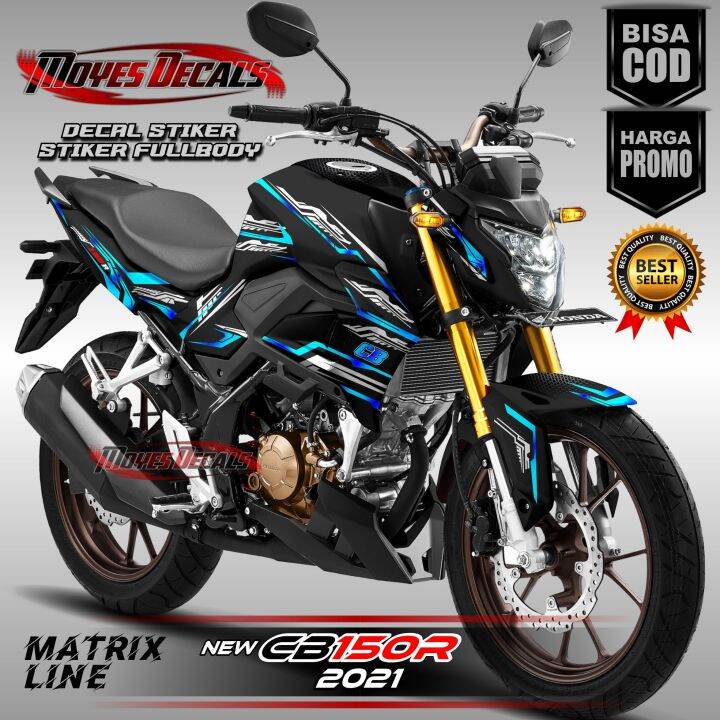 Bisa Cod Bayar Di Tempat Decal New Cb R Decal Cb New Full Body Matrixline Lazada