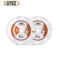 [HOT CHLXIWSHG 552] BGTEC 2ชิ้น3 Quot; สูญญากาศประสานโลหะผสมแข็งตัดไม้แผ่น Bore10mm ท่อยางเหล็กเส้นพลาสติกแก้วใบเลื่อยจัดส่งฟรี