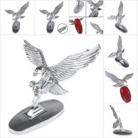 Upgrade TCPH Car Front Cover Chrome Hood Ornament Badge 3D Emblem Angel Eagle For Auto Car wholesale