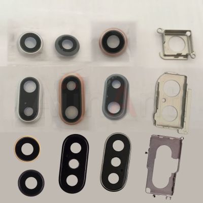 Original Sapphire Crystal ด้านหลังแหวนแก้วกล้องด้านหลังสำหรับ iPhone X Xs Max XR Original เลนส์กล้องฝาครอบแหวนอะไหล่ซ่อมโทรศัพท์-iewo9238
