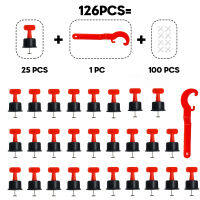 ใหม่126ชิ้นระดับเวดจ์ Spacers กระเบื้องสำหรับปูพื้นกระเบื้องผนัง Spacer Carrelage กระเบื้องระบบปรับระดับ Leveler L Ocator S Pacers คีม