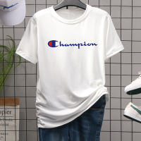 เสื้อยืดลาย Champion เสื้อทีเชิ๊ต เสื้อยืดคอกลมแฟชั่นunisex เสื้อแขนสั้นใส่ได้ทั้งผู้หญิงและชาย T-3881